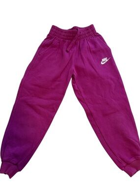 Nike Kids Purple Fleece Joggers